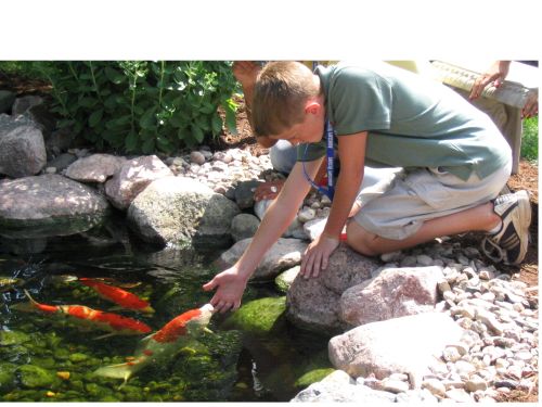 Robby with fish